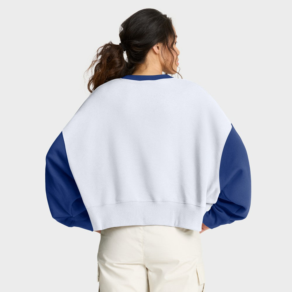 Los Angeles Dodgers Nike Women's Oversized High Hip Fleece Sweatshirt - MLB