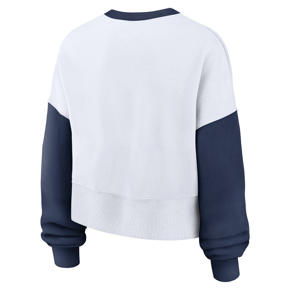 Cleveland Guardians Nike Women's Oversized High Hip Fleece Sweatshirt - MLB
