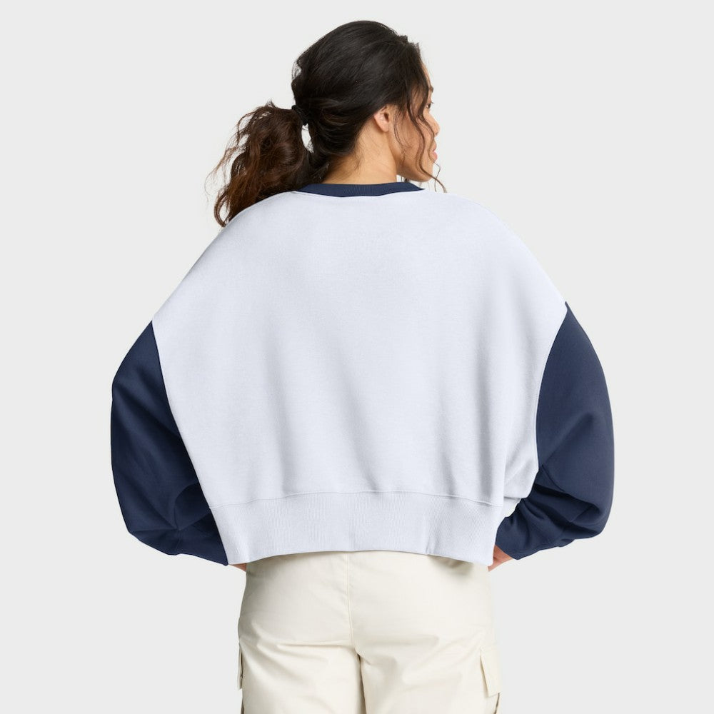 Milwaukee Brewers Nike Women's Oversized High Hip Fleece Sweatshirt - MLB