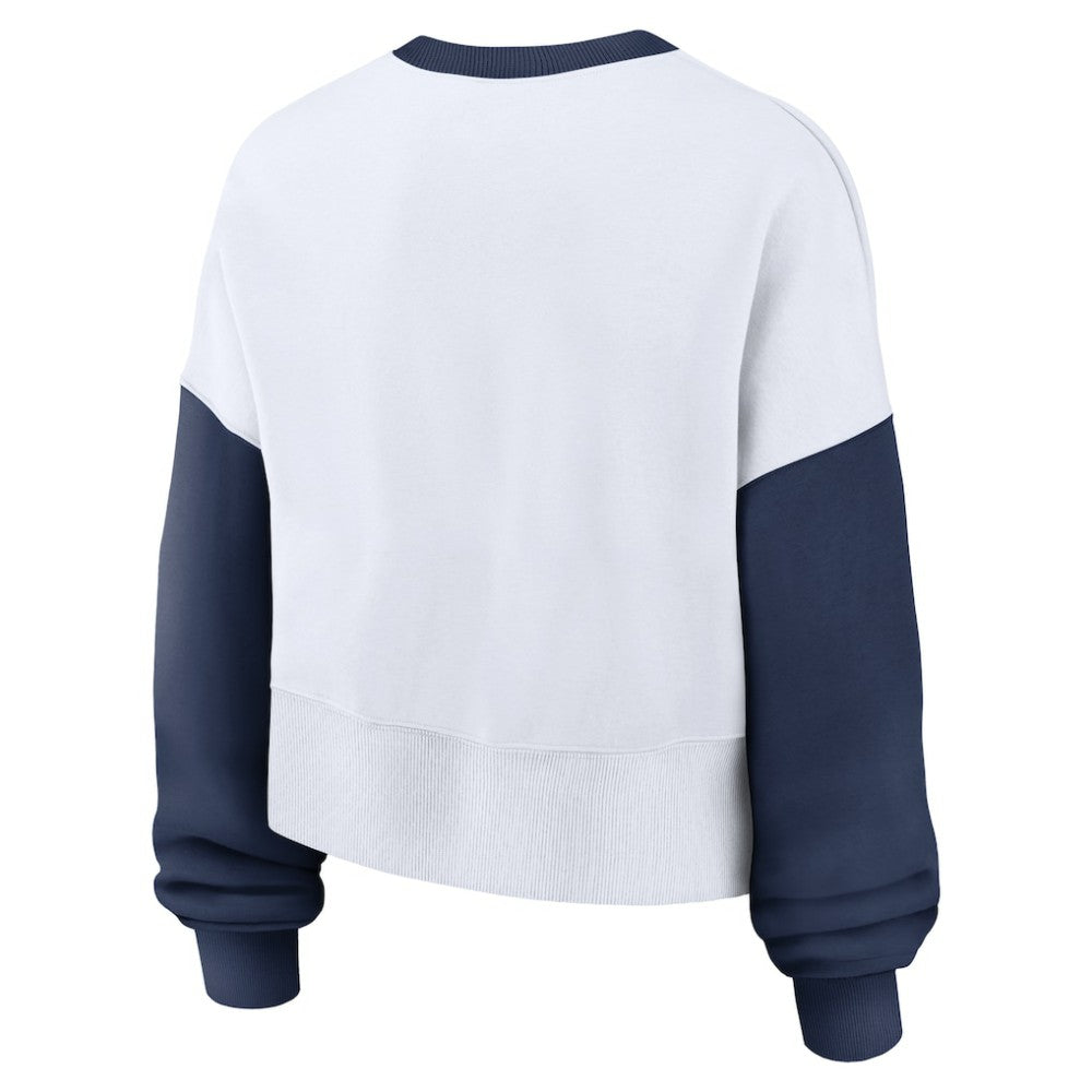New York Yankees Nike Women's Oversized High Hip Fleece Sweatshirt - MLB