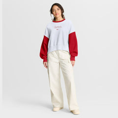 St. Louis Cardinals Nike Women's Oversized High Hip Fleece Sweatshirt - MLB