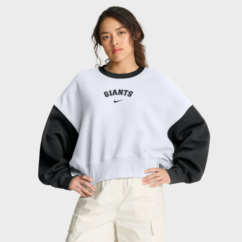 San Francisco Giants Nike Women's Oversized High Hip Fleece Sweatshirt - MLB