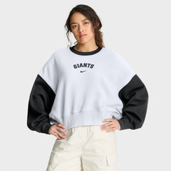 San Francisco Giants Nike Women's Oversized High Hip Fleece Sweatshirt - MLB