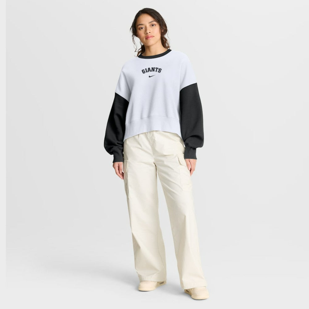 San Francisco Giants Nike Women's Oversized High Hip Fleece Sweatshirt - MLB