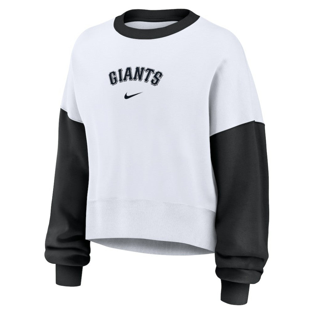 San Francisco Giants Nike Women's Oversized High Hip Fleece Sweatshirt - MLB