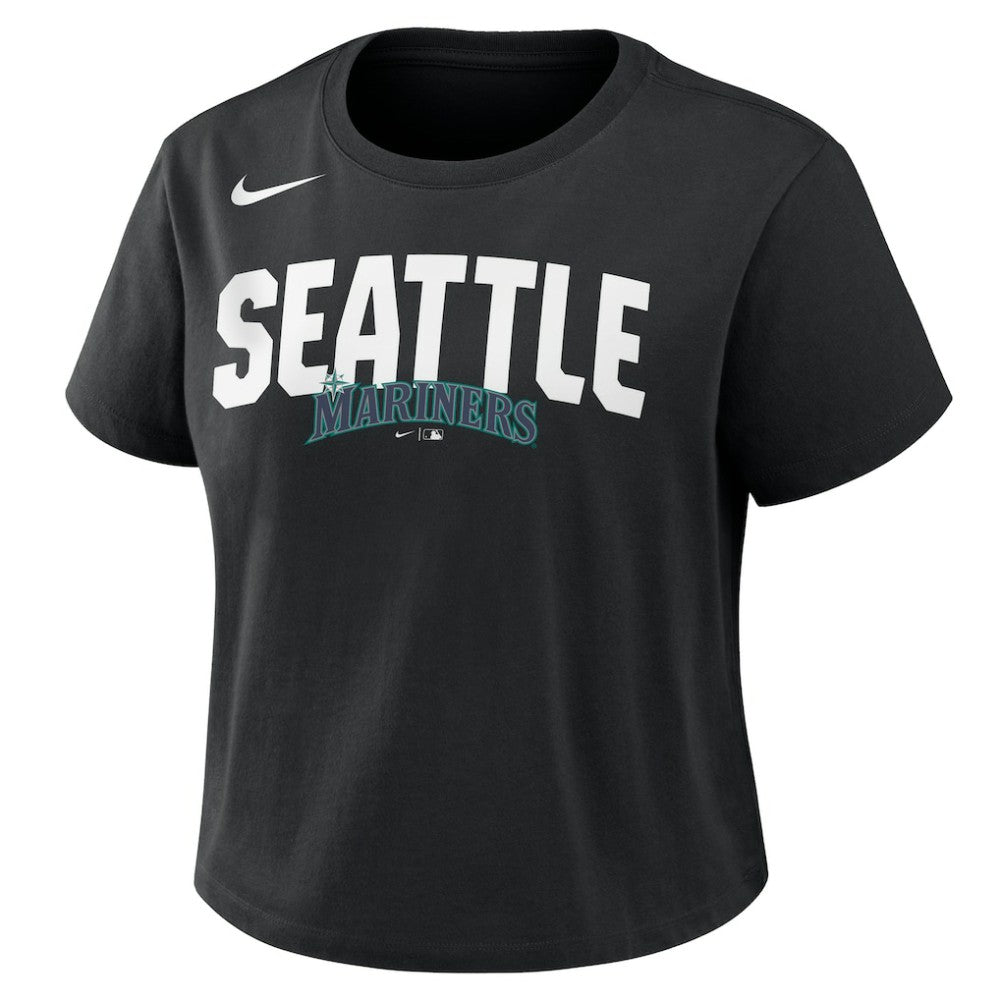 Seattle Mariners Nike Women's Mod Cropped T-Shirt - MLB