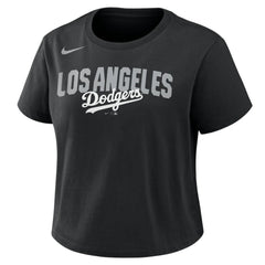 Los Angeles Dodgers Nike Women's Mod Cropped T-Shirt - MLB