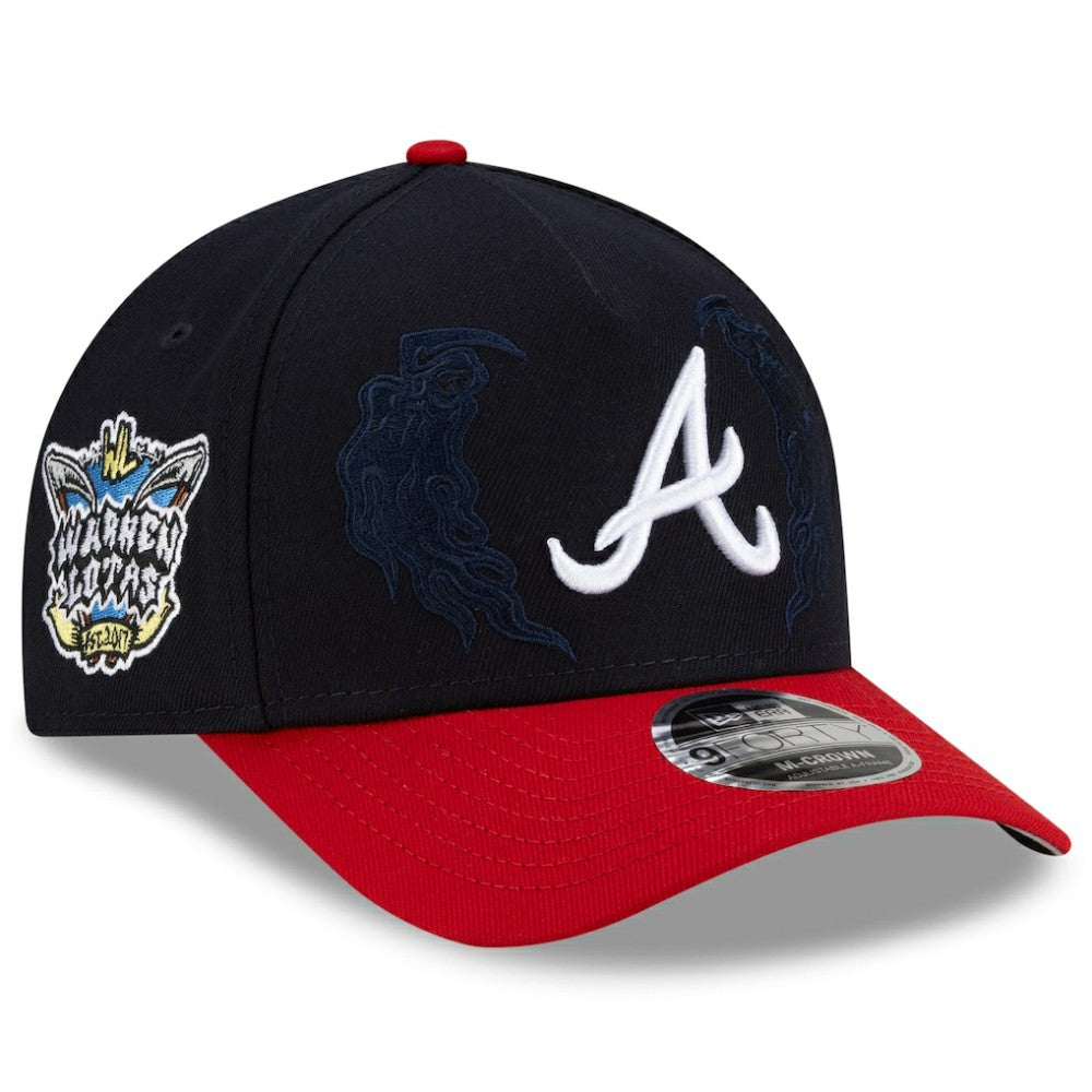 Atlanta Braves New Era x Warren Lotas 9FORTY A-Frame M-Crown Adjustable Hat - MLB