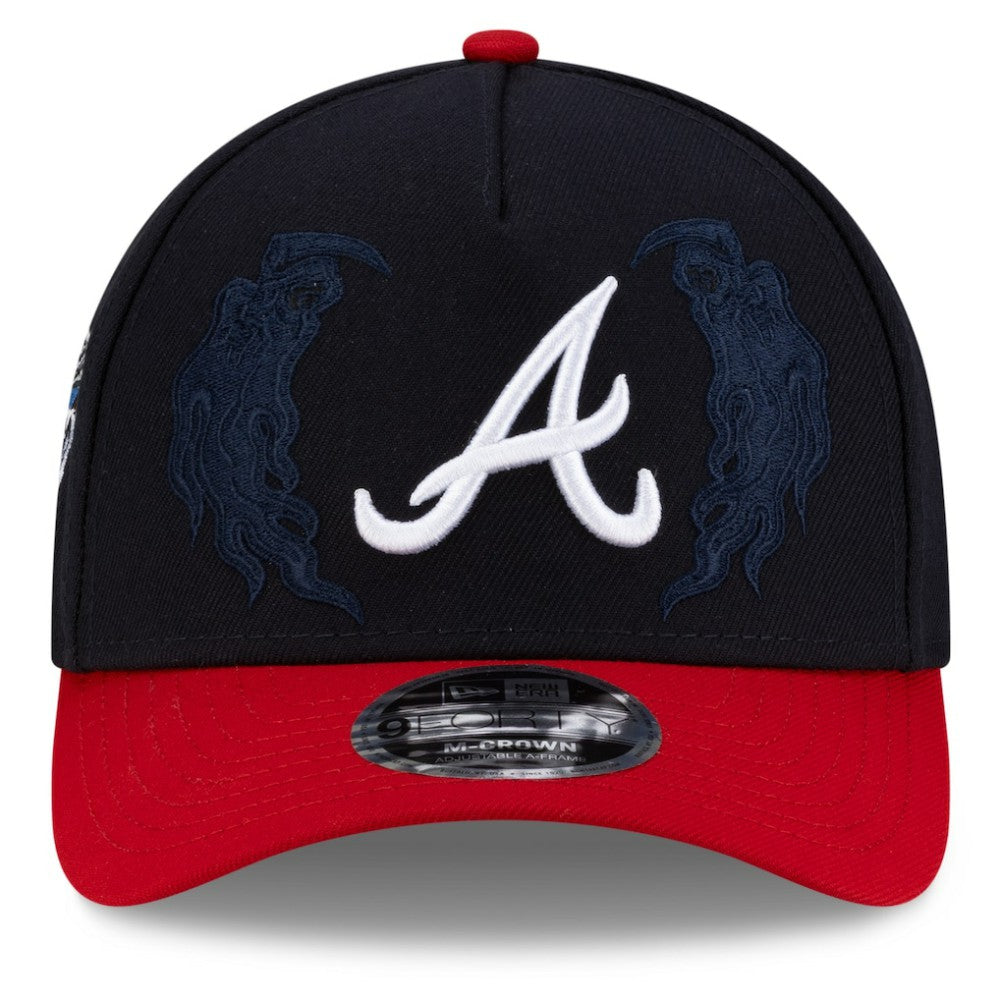 Atlanta Braves New Era x Warren Lotas 9FORTY A-Frame M-Crown Adjustable Hat - MLB