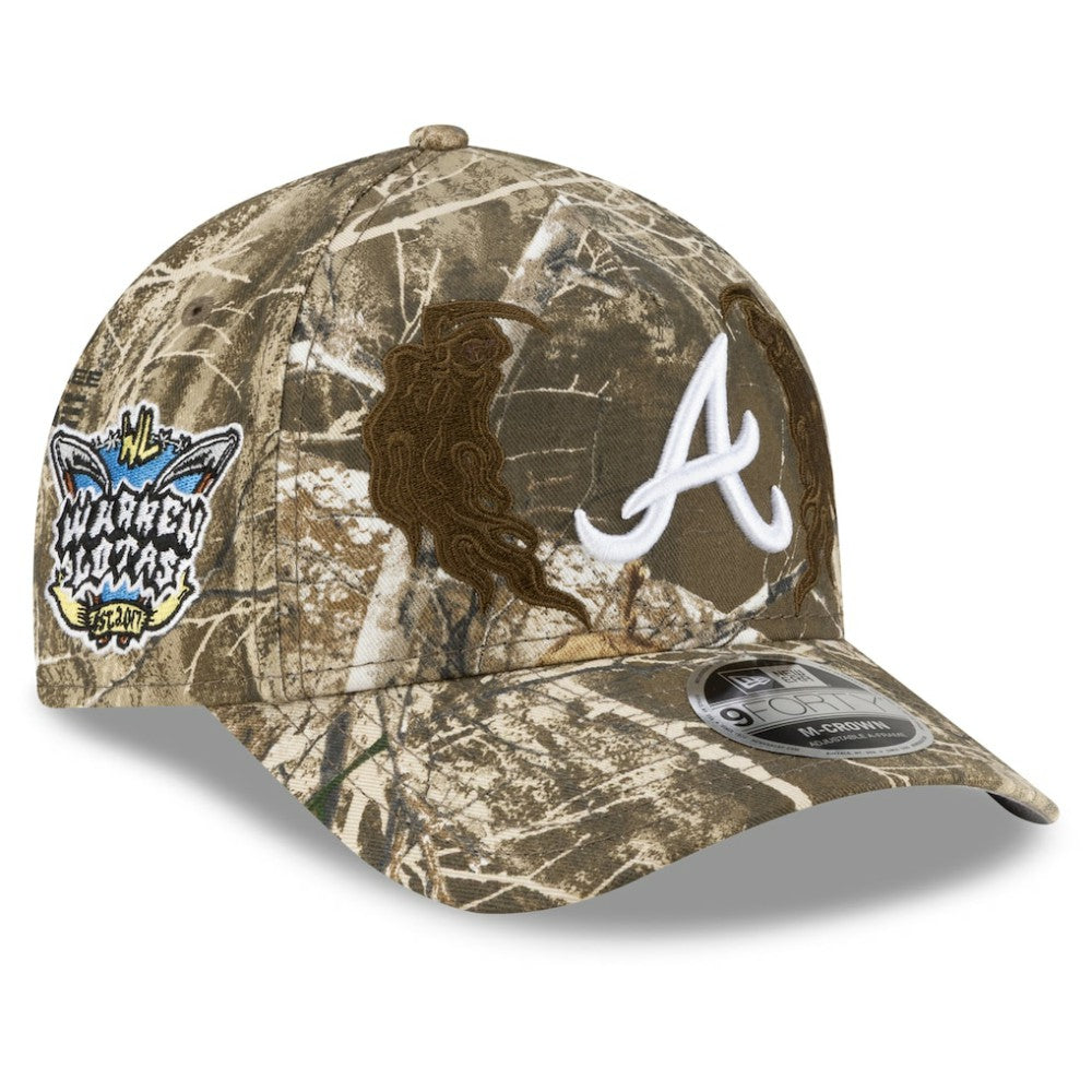 Atlanta Braves New Era x Warren Lotas Realtree 9FORTY A-Frame M-Crown Adjustable Hat - MLB
