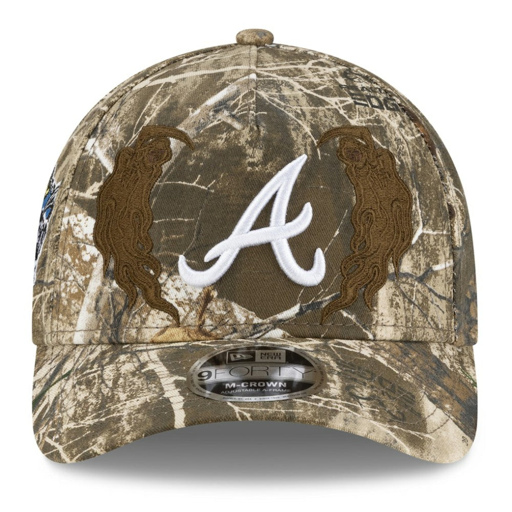Atlanta Braves New Era x Warren Lotas Realtree 9FORTY A-Frame M-Crown Adjustable Hat - MLB