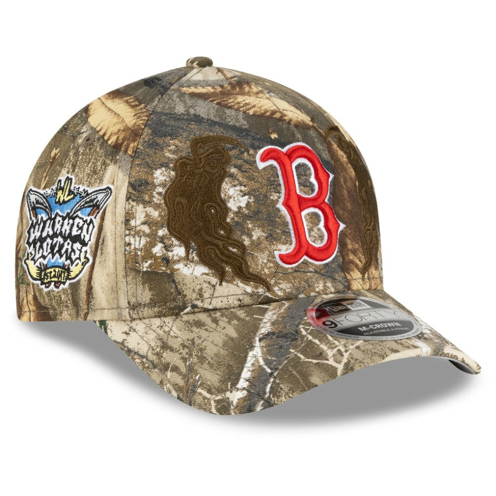 Boston Red Sox New Era x Warren Lotas Realtree 9FORTY A-Frame M-Crown Adjustable Hat - MLB