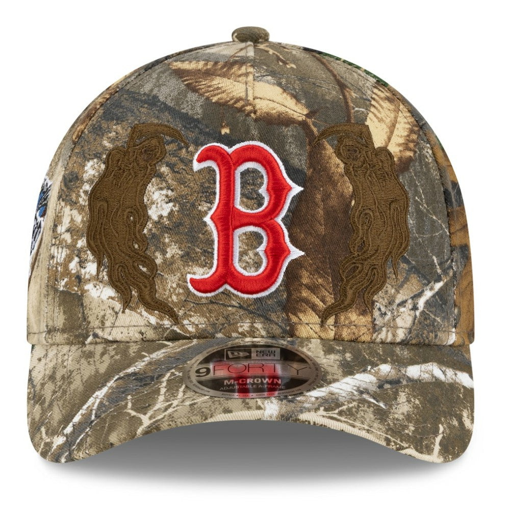 Boston Red Sox New Era x Warren Lotas Realtree 9FORTY A-Frame M-Crown Adjustable Hat - MLB