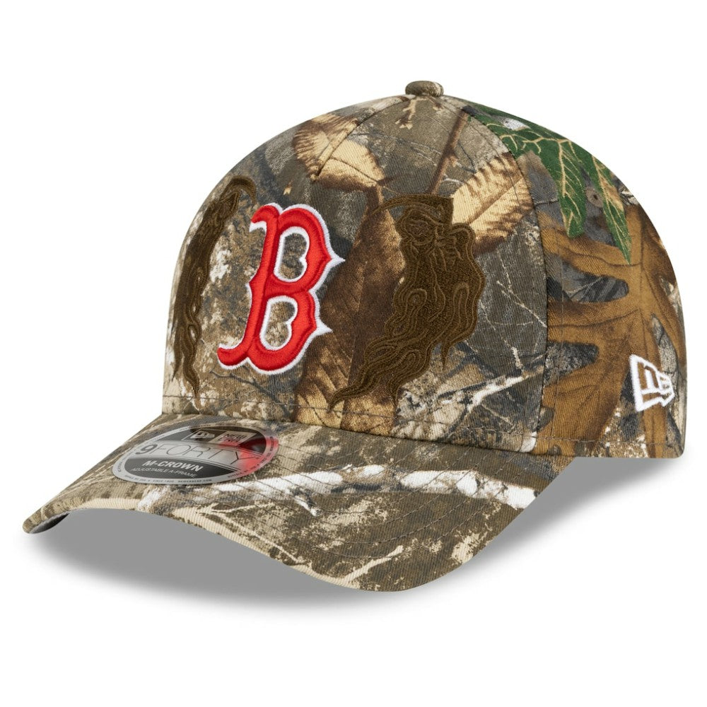 Boston Red Sox New Era x Warren Lotas Realtree 9FORTY A-Frame M-Crown Adjustable Hat - MLB