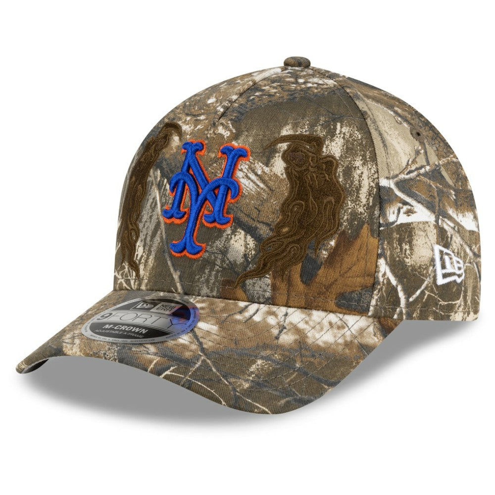 New York Mets New Era x Warren Lotas Realtree 9FORTY A-Frame M-Crown Adjustable Hat - MLB
