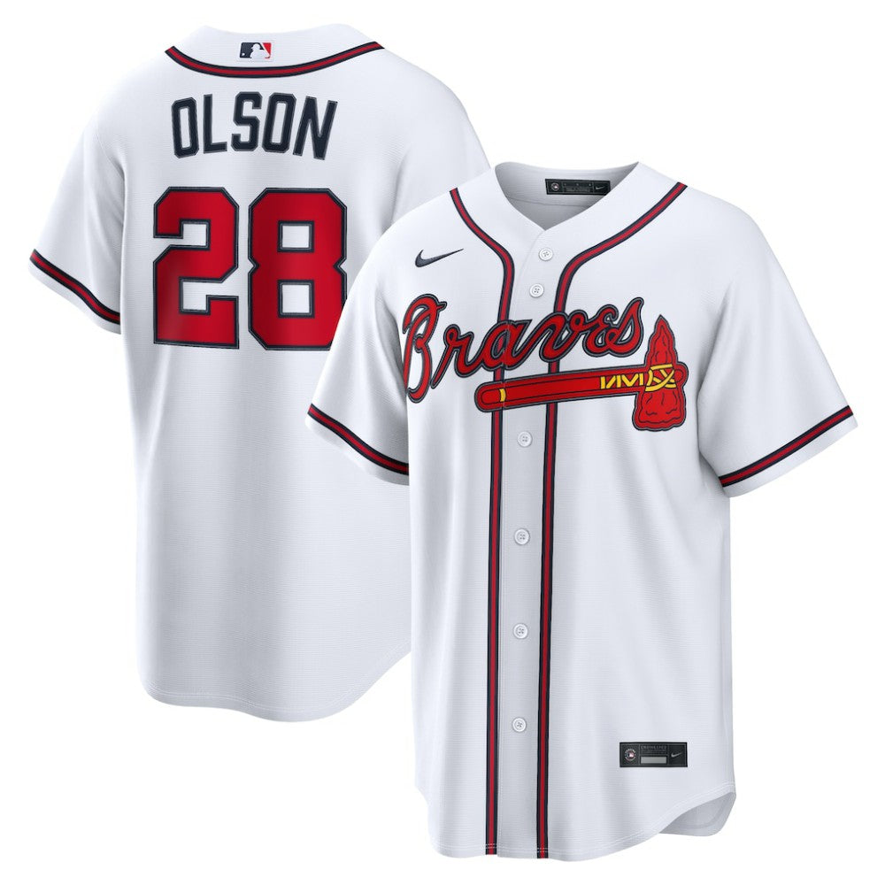 Matt Olson Atlanta Braves Nike Home Replica Jersey - MLB