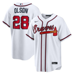 Matt Olson Atlanta Braves Nike Home Replica Jersey - MLB