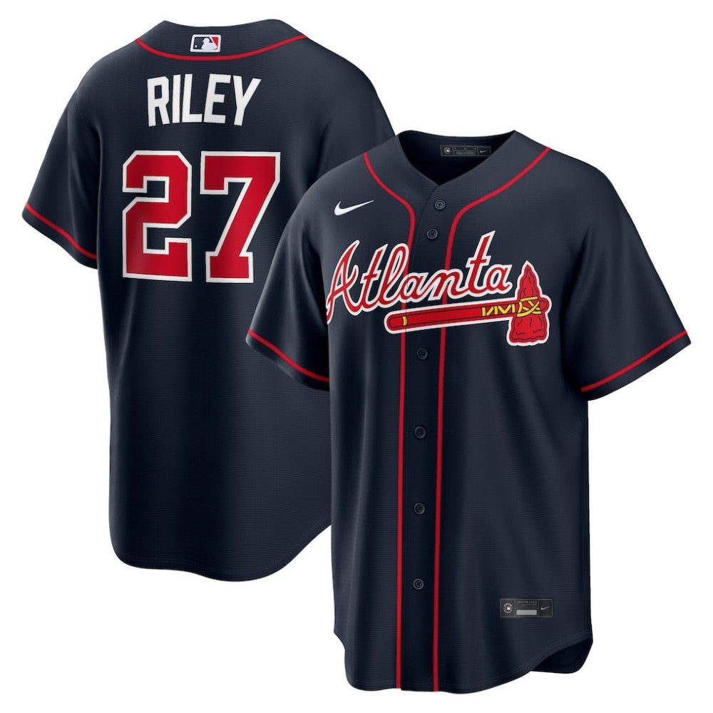 Austin Riley Atlanta Braves Nike Alternate Replica Jersey - MLB