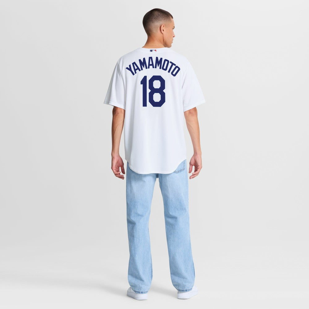 Yoshinobu Yamamoto Los Angeles Dodgers Nike Home Replica Jersey - MLB
