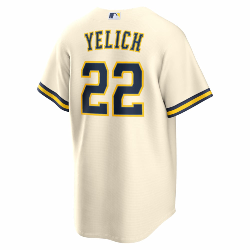 Christian Yelich Milwaukee Brewers Nike Home Replica Jersey - MLB