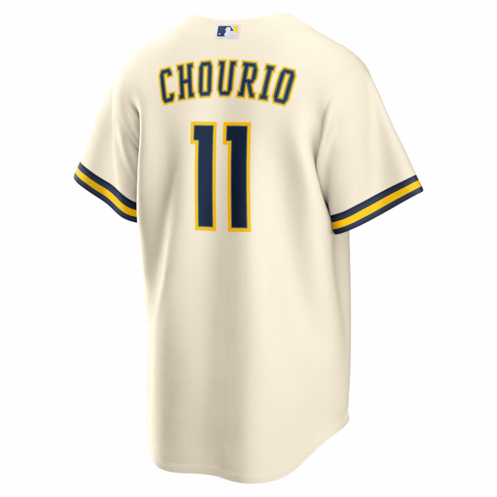 Jackson Chourio Milwaukee Brewers Nike Home Replica Jersey - MLB