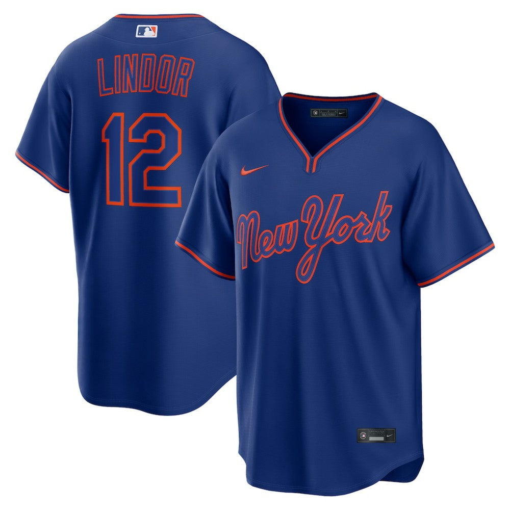 Francisco Lindor New York Mets Nike Alternate Replica Jersey - MLB