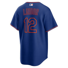 Francisco Lindor New York Mets Nike Alternate Replica Jersey - MLB