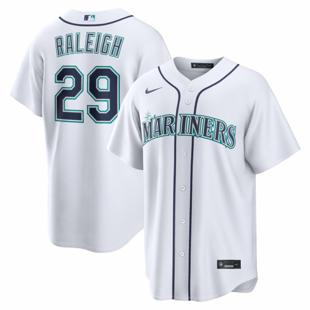 Cal Raleigh Seattle Mariners Nike Home Replica Jersey - MLB