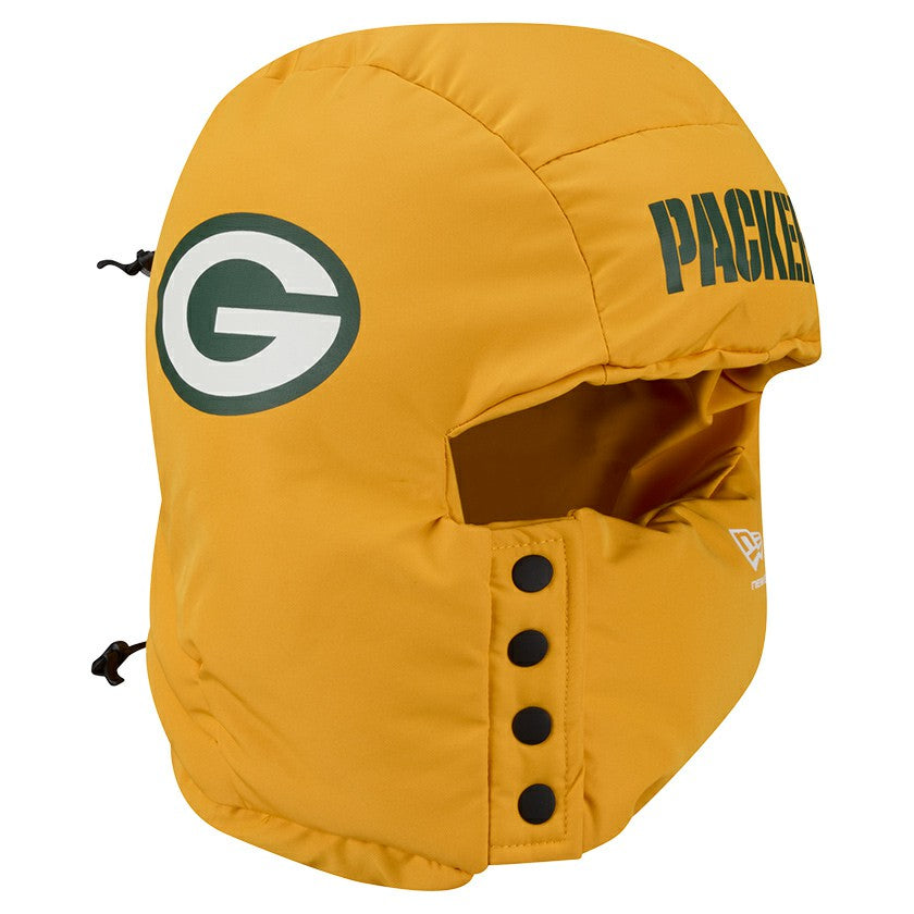 Green Bay Packers New Era Puffer Balaclava Gold | NFL