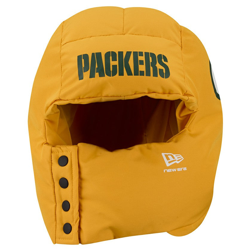 Green Bay Packers New Era Puffer Balaclava Gold | NFL