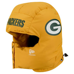 Green Bay Packers New Era Puffer Balaclava Gold | NFL