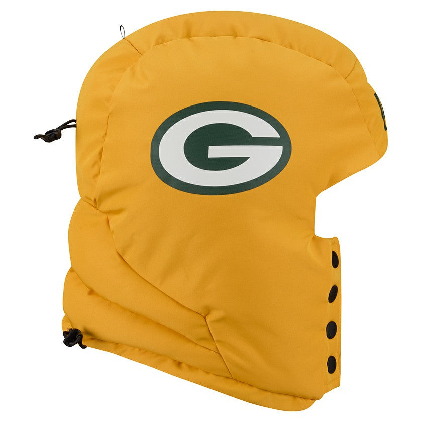 Green Bay Packers New Era Puffer Balaclava Gold | NFL