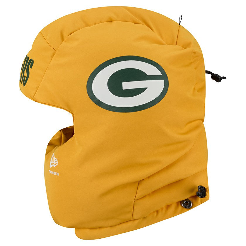 Green Bay Packers New Era Puffer Balaclava Gold | NFL