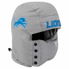 Detroit Lions New Era Puffer Balaclava Gray | NFL