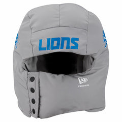 Detroit Lions New Era Puffer Balaclava Gray | NFL