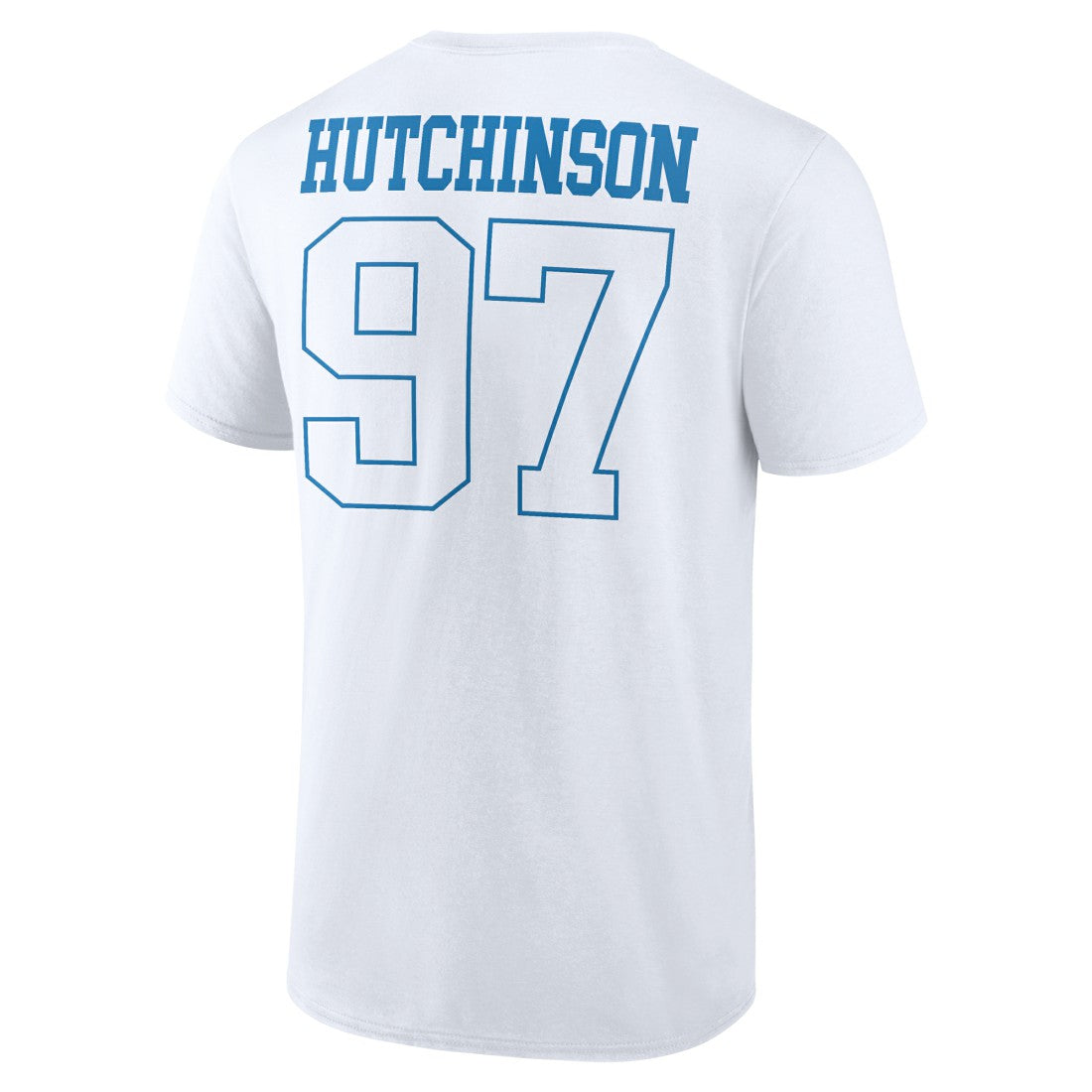 Aidan Hutchinson Detroit Lions Tonal Name & Number T-Shirt White | NFL