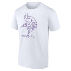 Justin Jefferson Minnesota Vikings Tonal Name & Number T-Shirt White | NFL