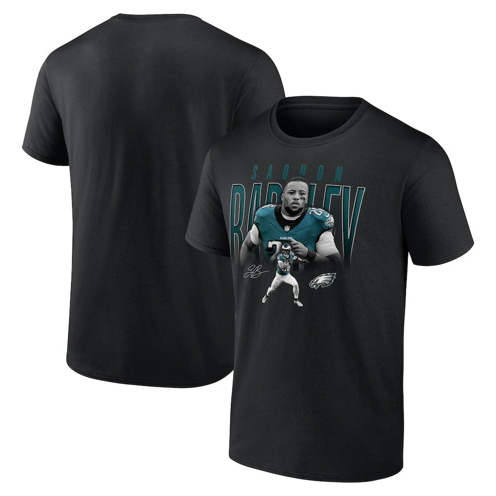 Saquon Barkley Philadelphia Eagles Humble Shadow Player T-Shirt Black | NFL