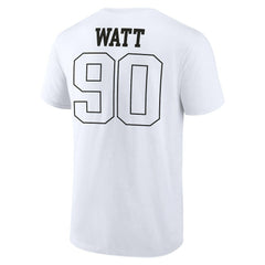 T.J. Watt Pittsburgh Steelers Tonal Name & Number T-Shirt White | NFL