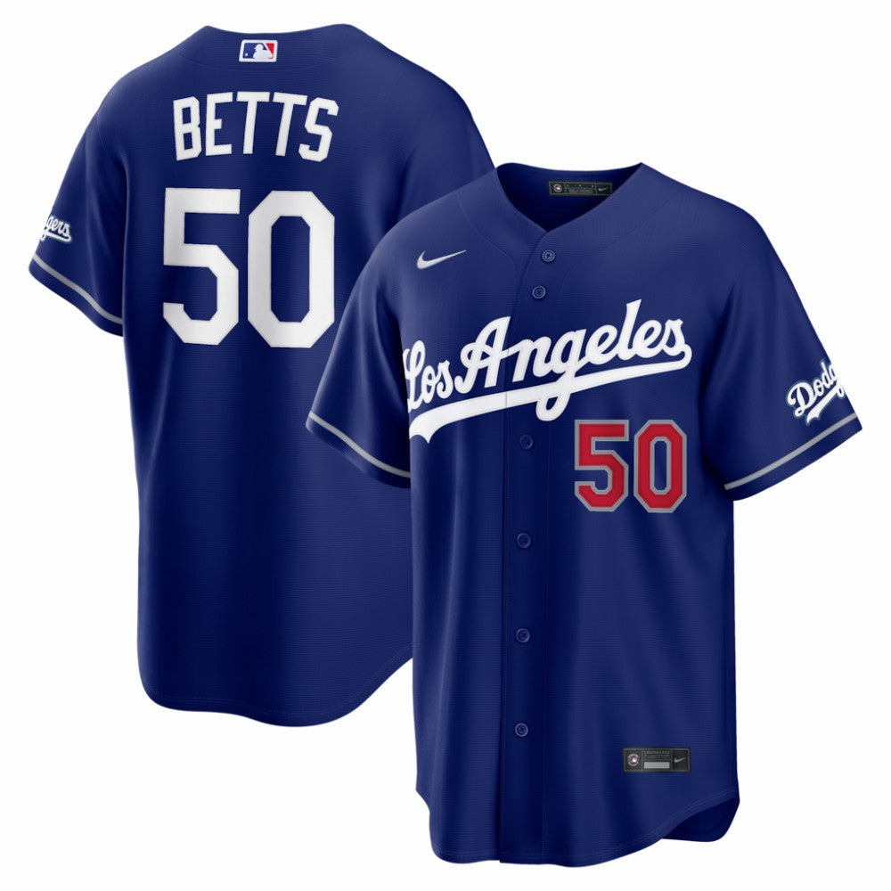 Mookie Betts Los Angeles Dodgers Nike Alternate Stadium Jersey - MLB