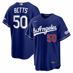 Mookie Betts Los Angeles Dodgers Nike Alternate Stadium Jersey - MLB
