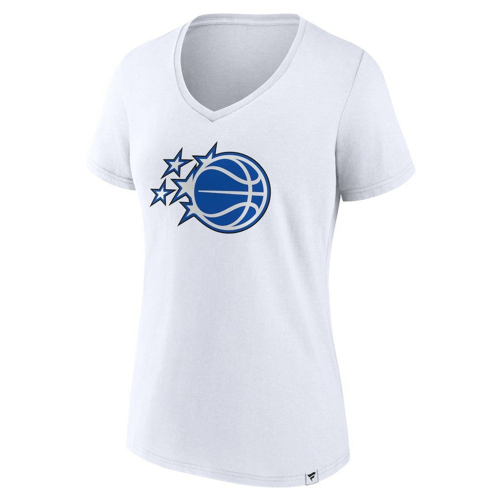Orlando Magic Women's Essential V-Neck T-Shirt White - NBA