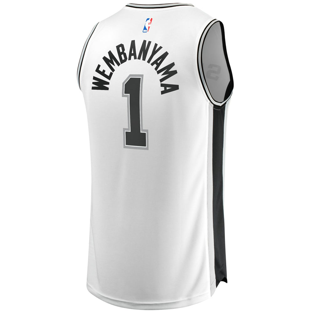 Victor Wembanyama San Antonio Spurs Fast Break Replica Player Jersey Association Edition White - NBA