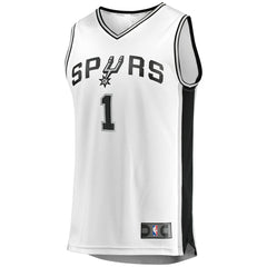Victor Wembanyama San Antonio Spurs Youth Fast Break Replica Player Jersey Association Edition White - NBA
