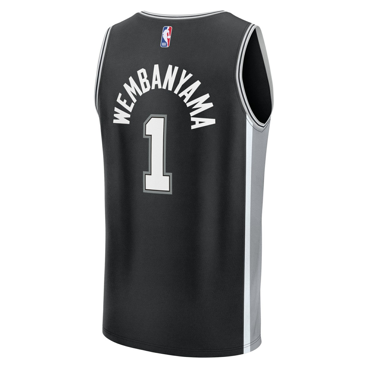Victor Wembanyama San Antonio Spurs Fast Break Replica Player Jersey Icon Edition Black - NBA