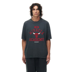 Chicago Bulls Unisex Miracle Academy x NBA Collection Vintage Boxy T-shirt Heather Black - NBA