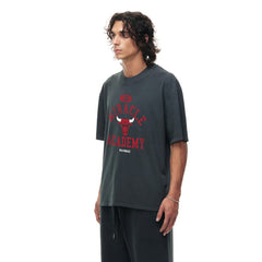 Chicago Bulls Unisex Miracle Academy x NBA Collection Vintage Boxy T-shirt Heather Black - NBA