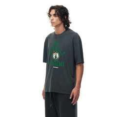 Boston Celtics Unisex Miracle Academy x NBA Collection Vintage Boxy T-shirt Heather Black - NBA