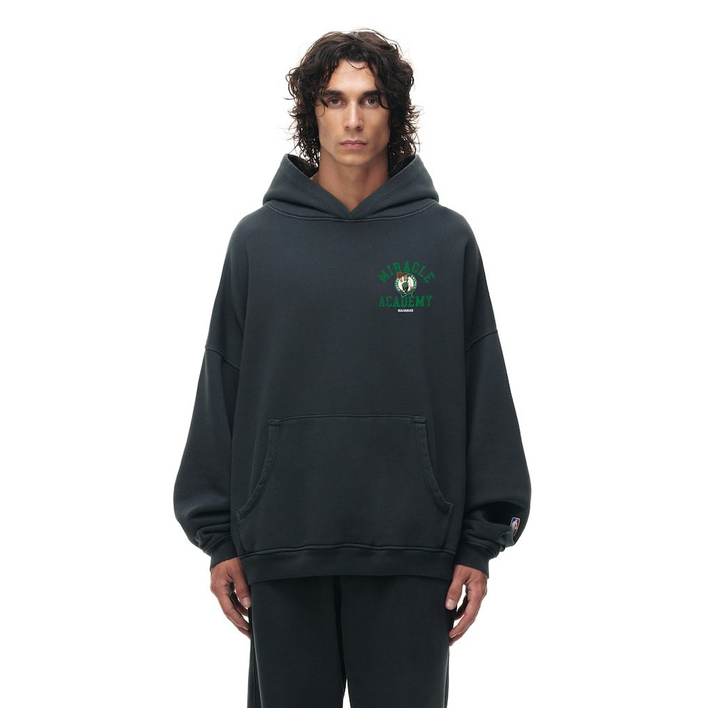 Boston Celtics Unisex Miracle Academy x NBA Collection Vintage Sunfade Hoodie Heather Black - NBA