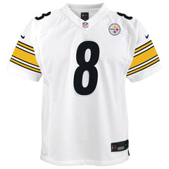 Aaron Rodgers Pittsburgh Steelers Youth Game Jersey – White | Nike for Sale
